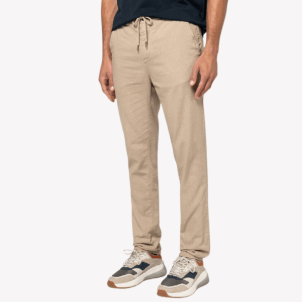 pantalone uomo lino e cotone